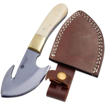 Wild Turkey Handmade Collection Full Tang Fixed Blade Gut Hook WT-2010WB